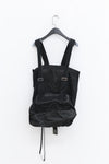 BORIS BIDJAN SABERI BLACK BACKPACK TOTE BAG1 F1406B+FMM20036